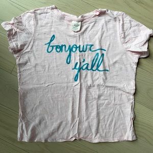 Cinq a Sept ‘Bonjour Y’all’ classic tshirt